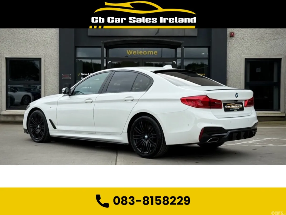 BMW 5-Series Saloon, Diesel, 2019, White