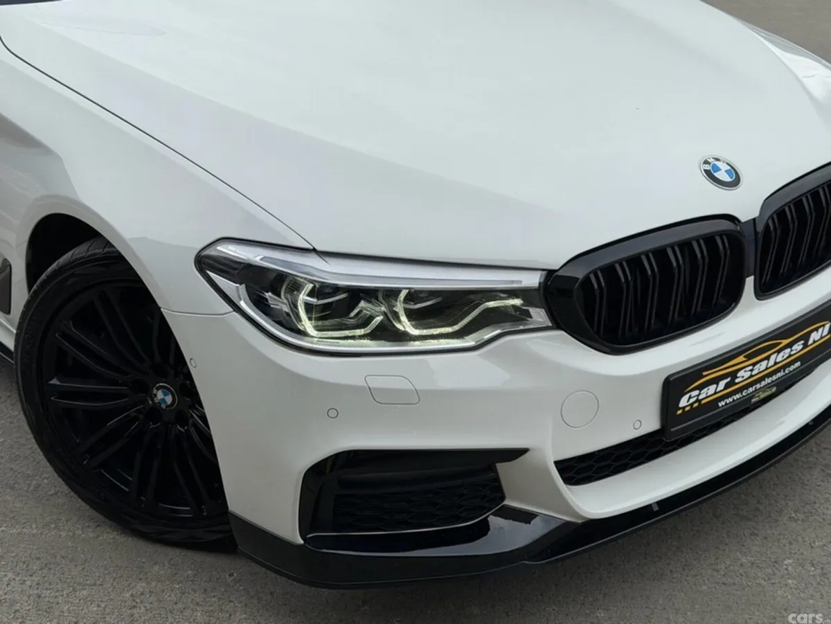 BMW 5-Series Saloon, Diesel, 2019, White