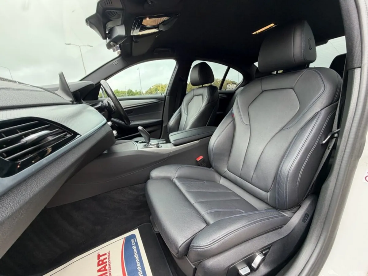 BMW 5-Series Saloon, Diesel, 2019, White