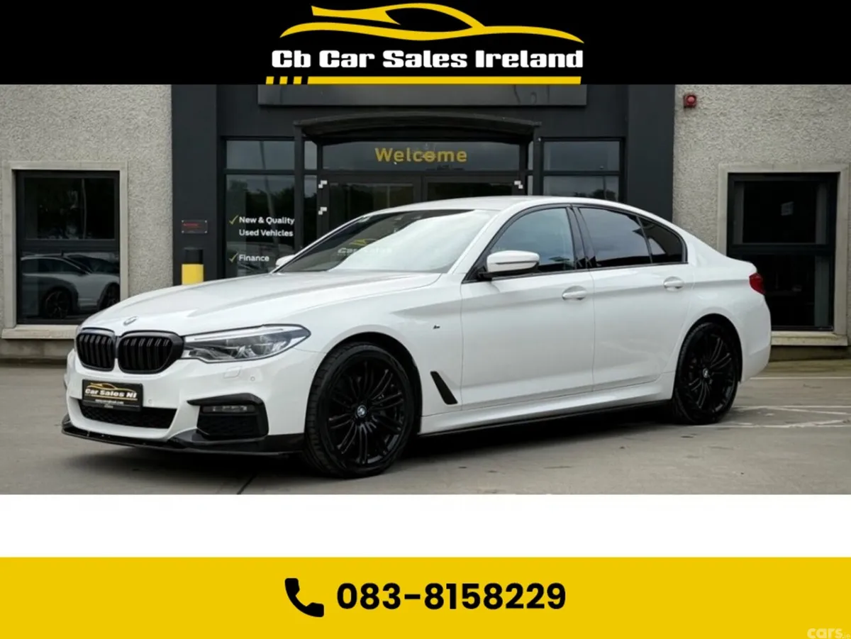 BMW 5-Series Saloon, Diesel, 2019, White