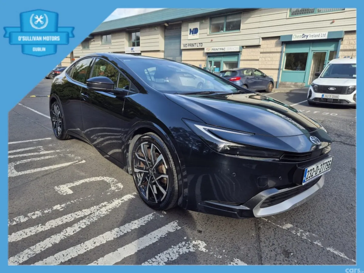 Toyota Prius Hatchback, Petrol Hybrid, 2023, Black