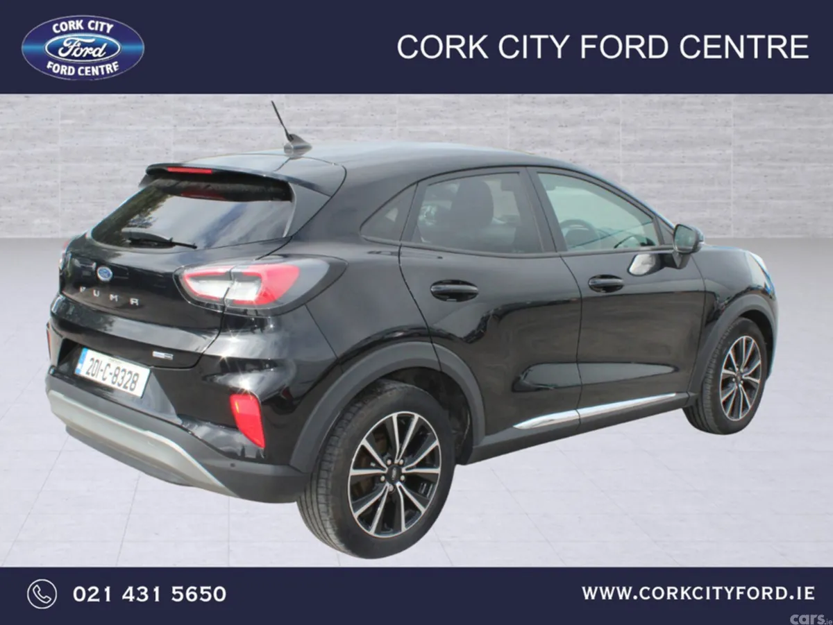 Ford Puma MPV, Petrol Hybrid, 2020, Black