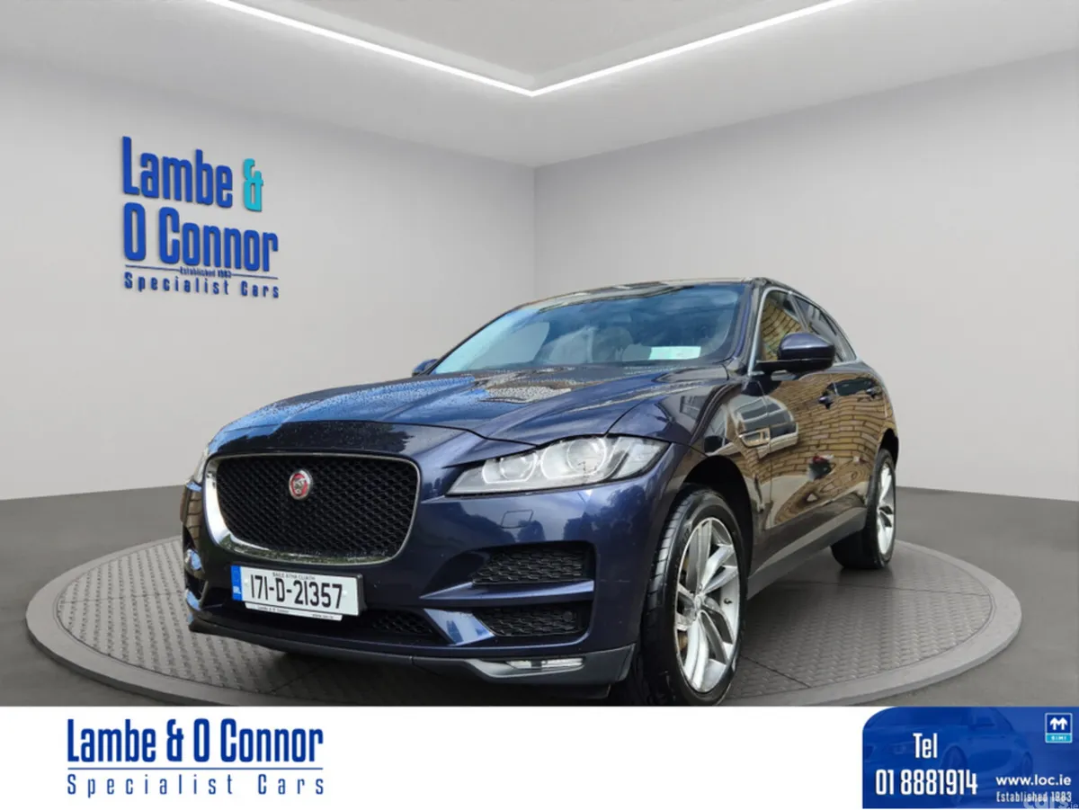 Jaguar F-Pace SUV, Diesel, 2017, Blue