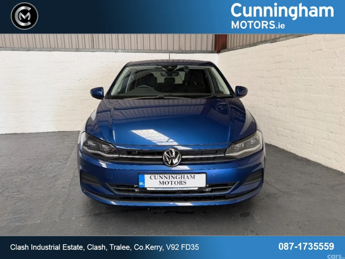 Volkswagen Polo Hatchback, Petrol, 2021, Blue