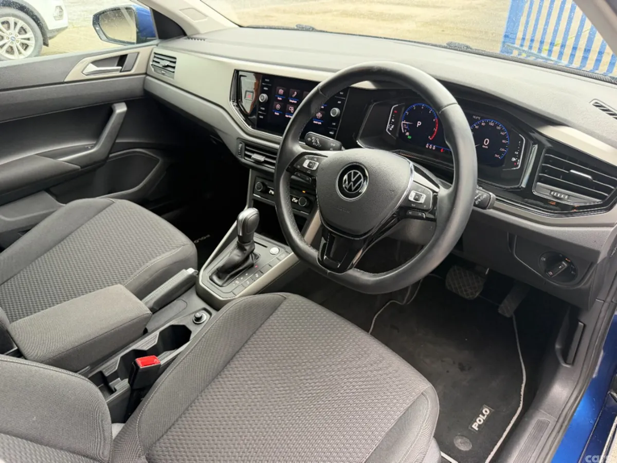 Volkswagen Polo Hatchback, Petrol, 2021, Blue