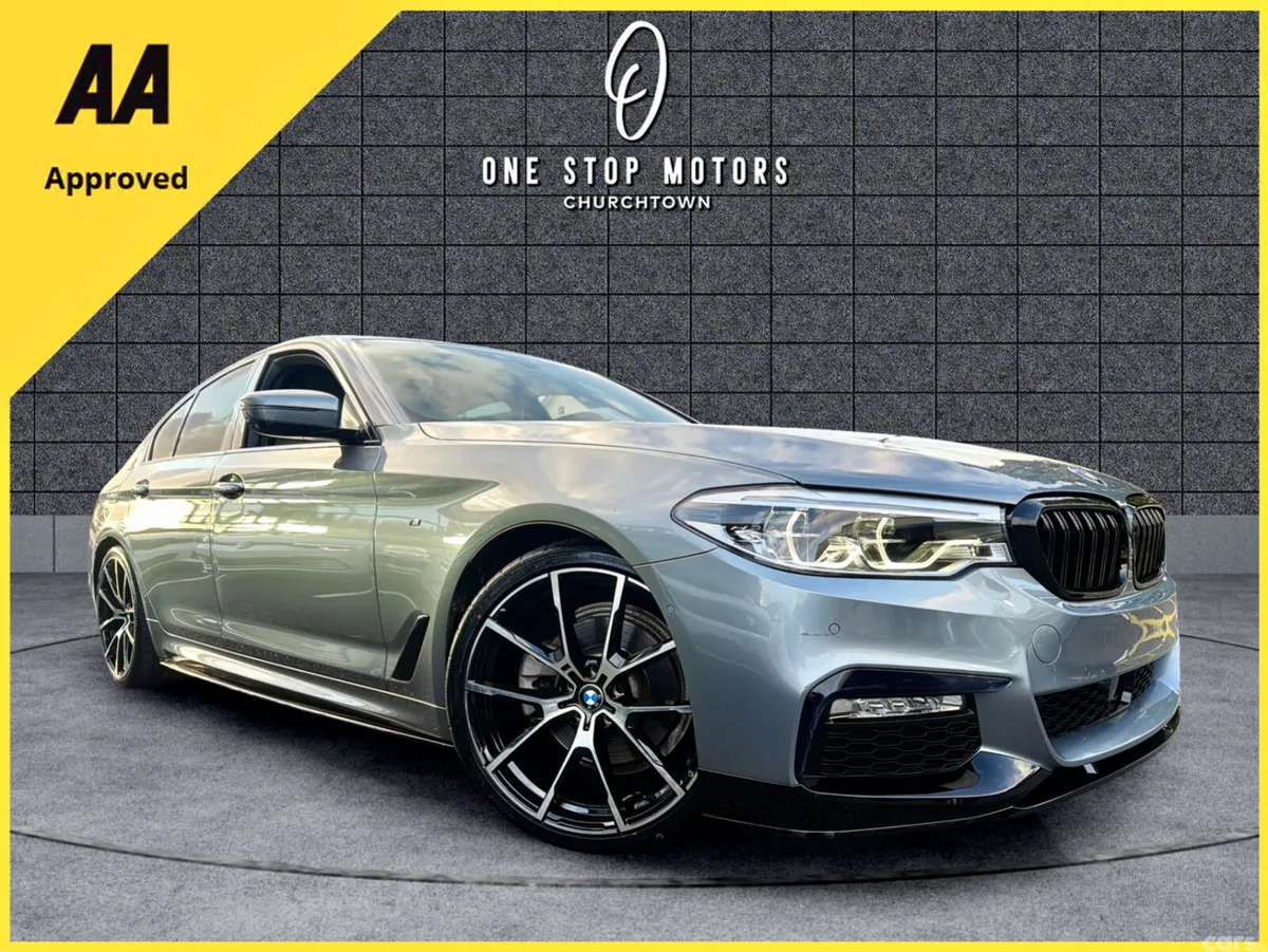 BMW 5-Series Saloon, Diesel, 2018, Grey