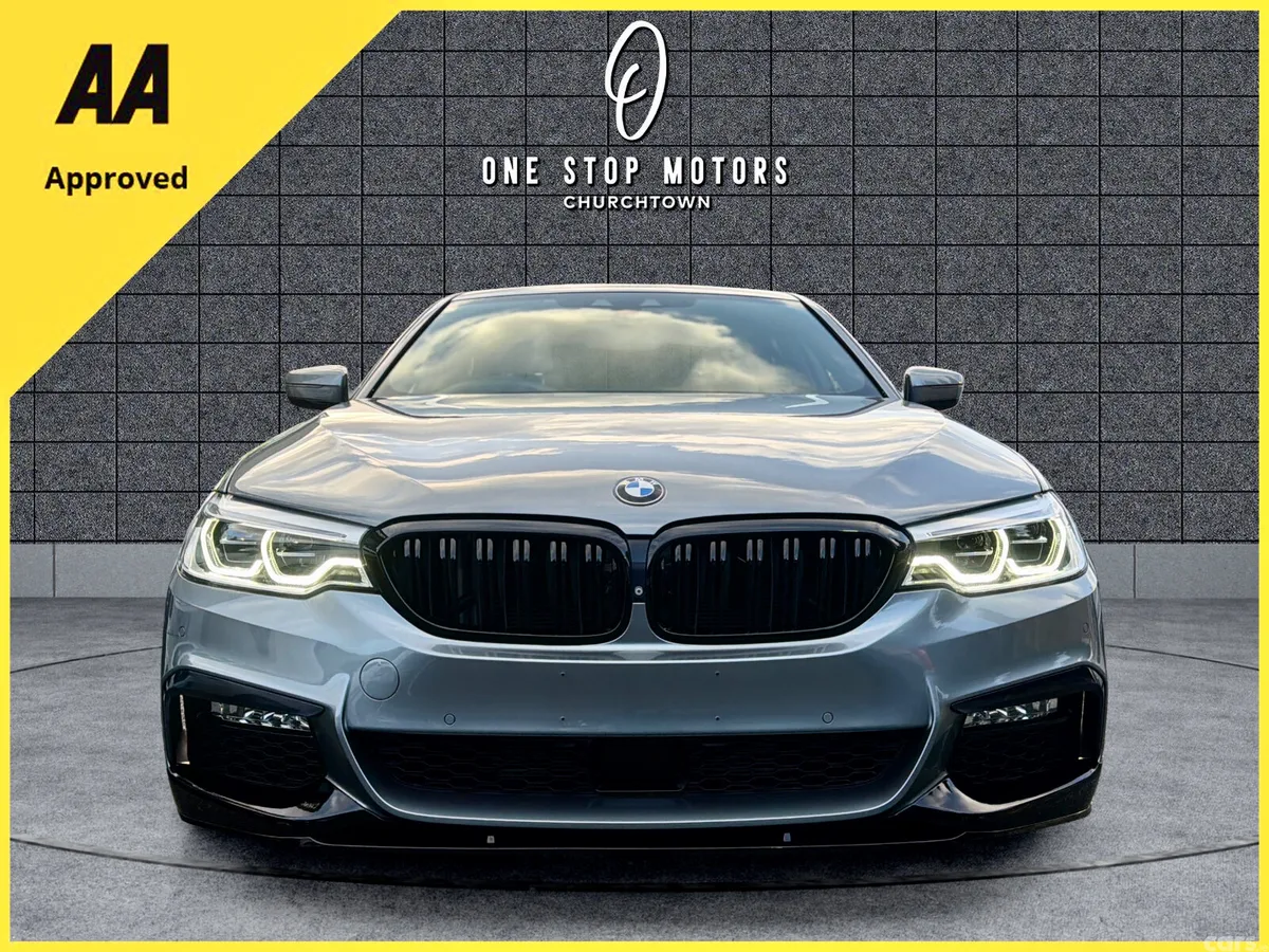BMW 5-Series Saloon, Diesel, 2018, Grey