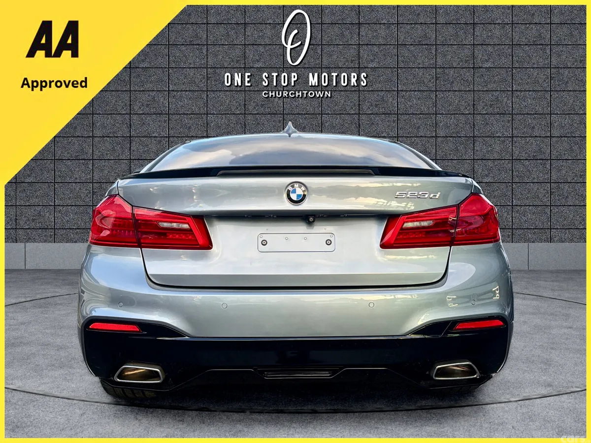 BMW 5-Series Saloon, Diesel, 2018, Grey