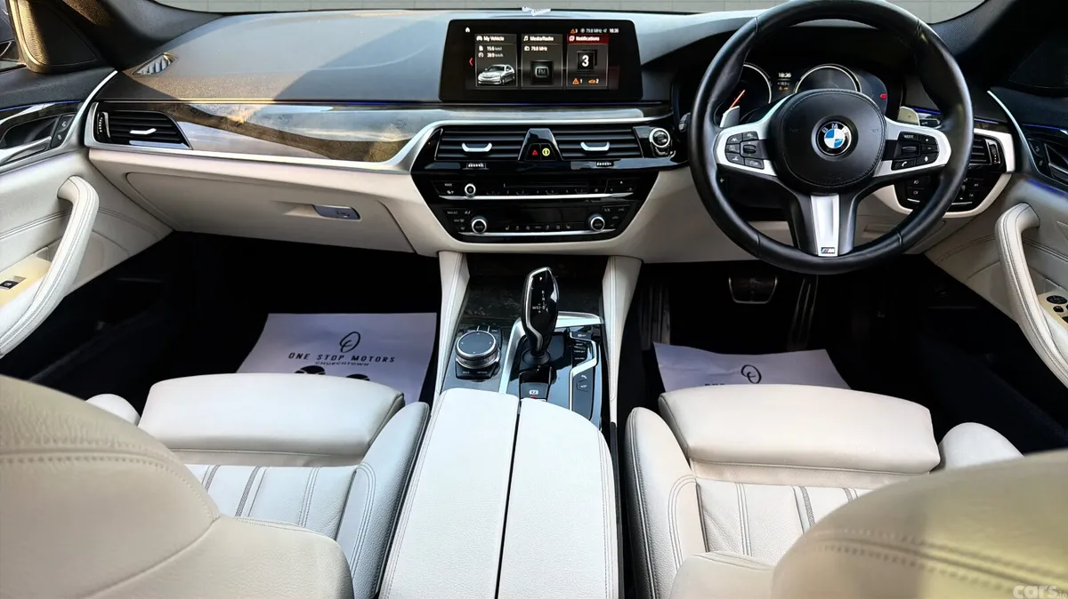 BMW 5-Series Saloon, Diesel, 2018, Grey