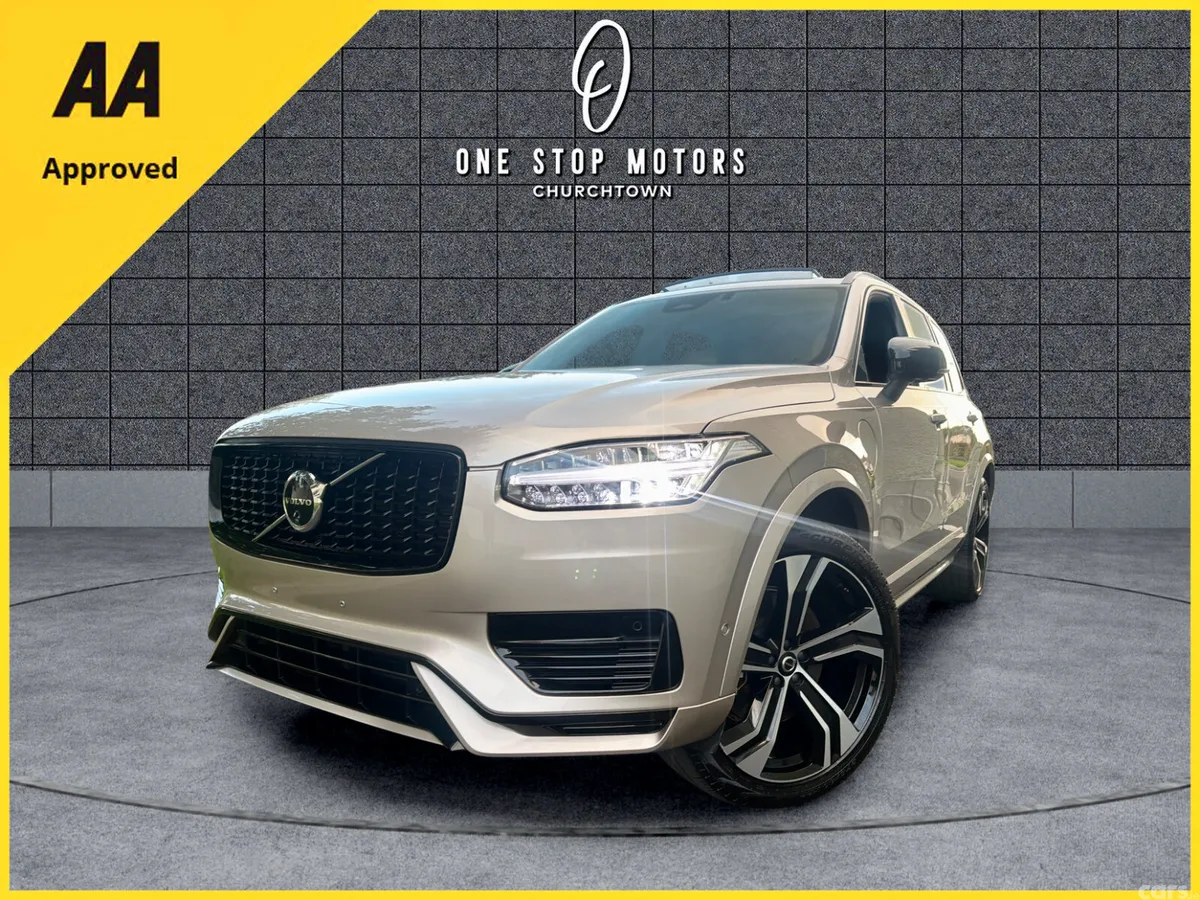 Volvo XC90 SUV, Petrol Plug-in Hybrid, 2024, Gold