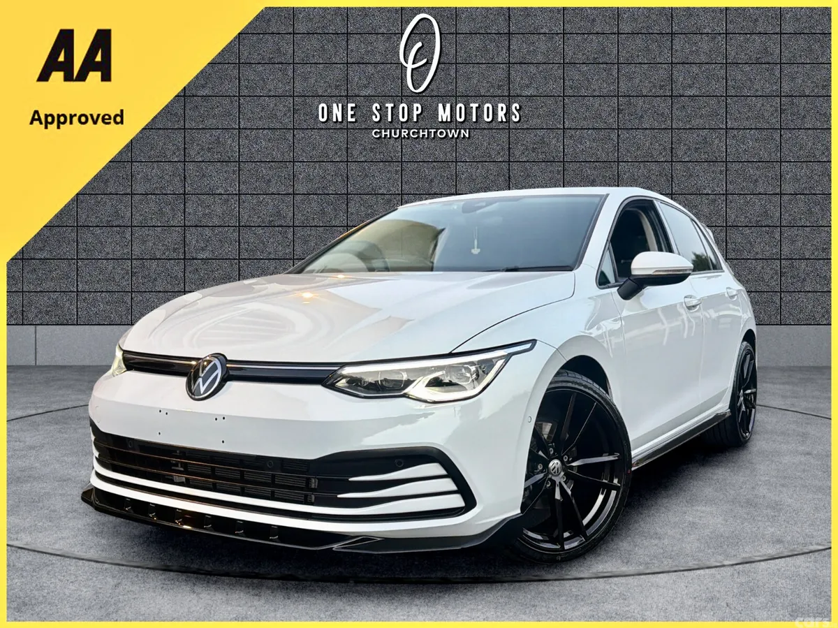 Volkswagen Golf Hatchback, Petrol Hybrid, 2021, White