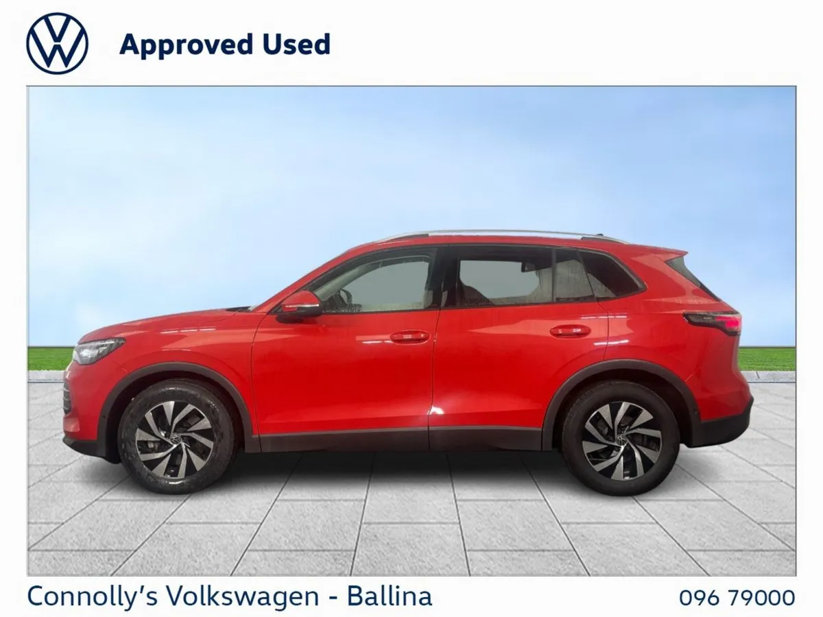 Volkswagen Tiguan SUV, Diesel, 2024, Red