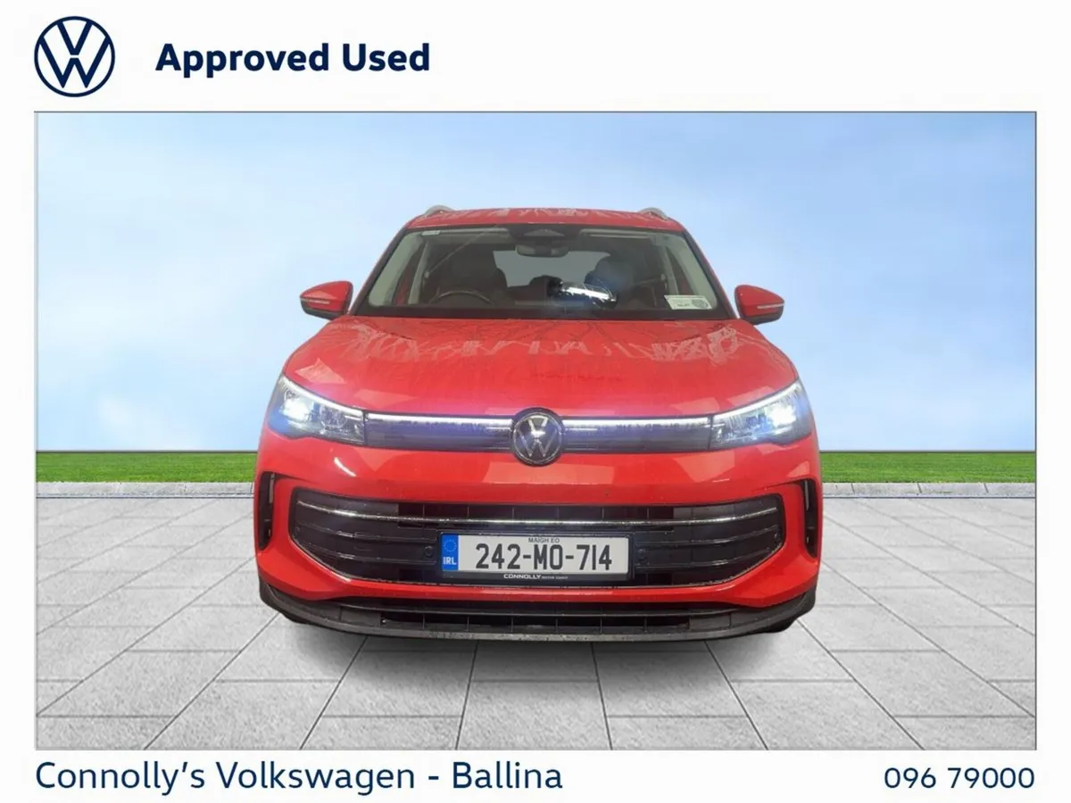 Volkswagen Tiguan SUV, Diesel, 2024, Red