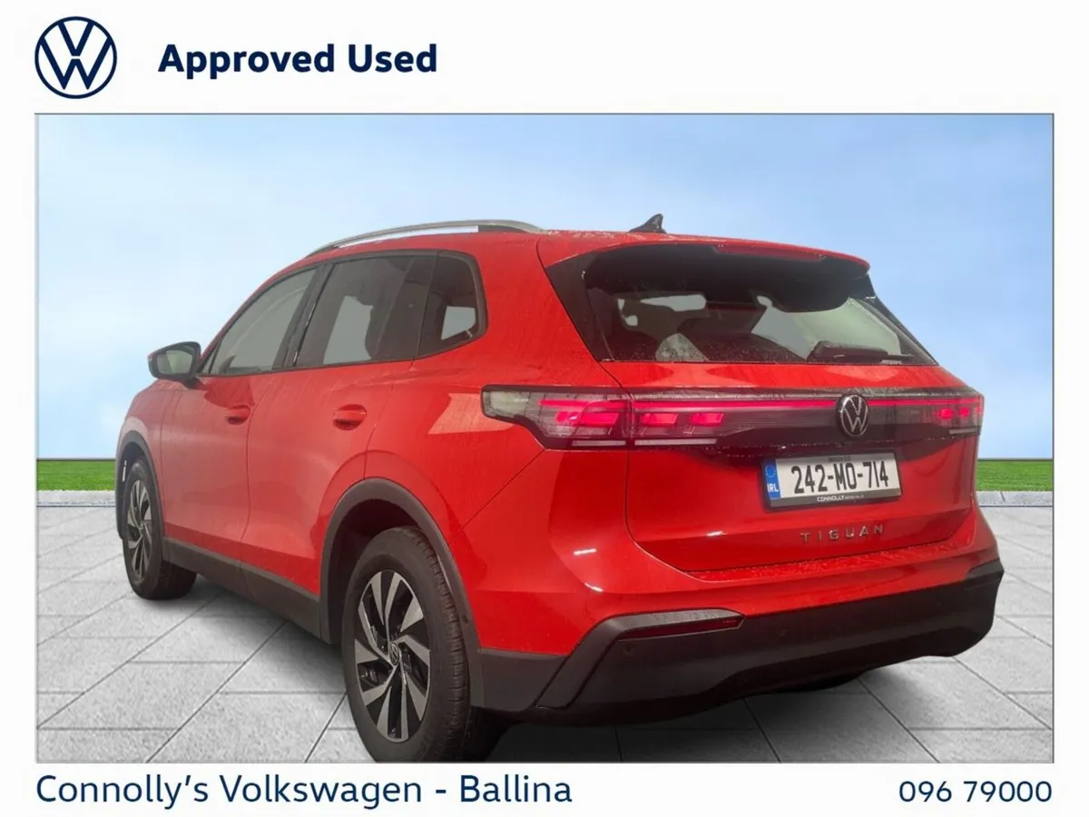 Volkswagen Tiguan SUV, Diesel, 2024, Red