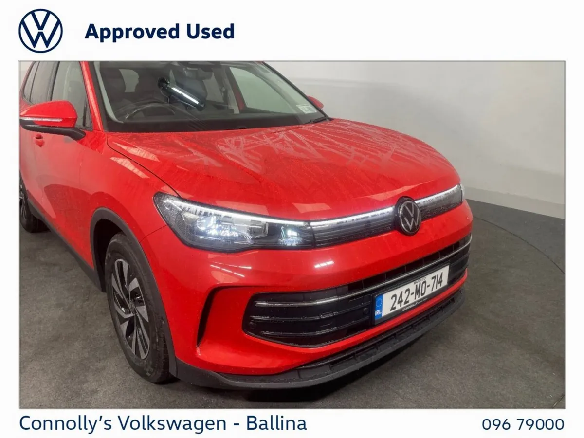 Volkswagen Tiguan SUV, Diesel, 2024, Red