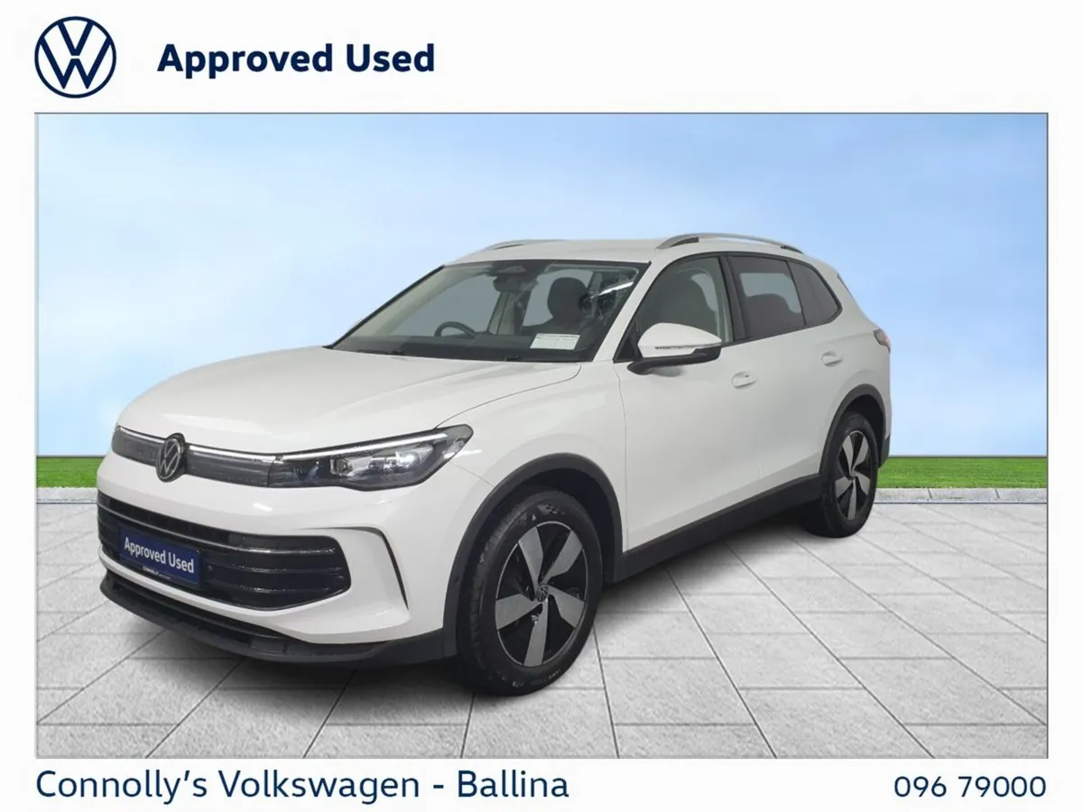 Volkswagen Tiguan SUV, Diesel, 2024, White