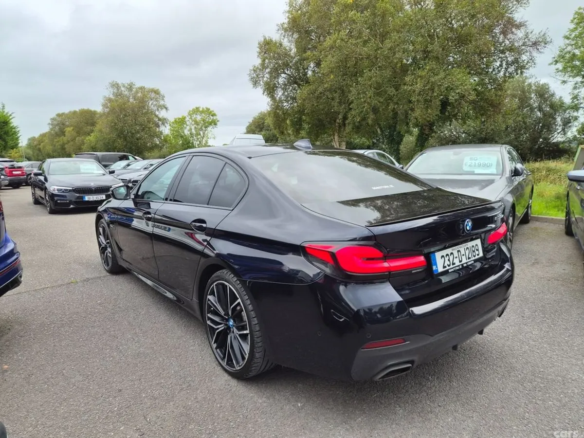BMW 5-Series Saloon, Petrol Plug-in Hybrid, 2023, Black
