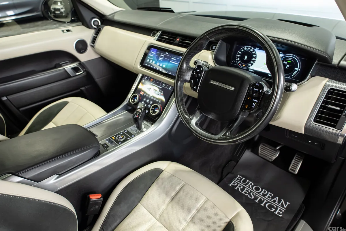 Land Rover Range Rover Sport SUV, Petrol Plug-in Hybrid, 2020, Black
