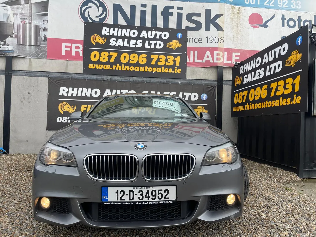 BMW 5-Series Saloon, Diesel, 2012, Grey
