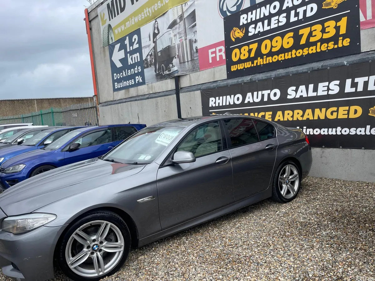 BMW 5-Series Saloon, Diesel, 2012, Grey