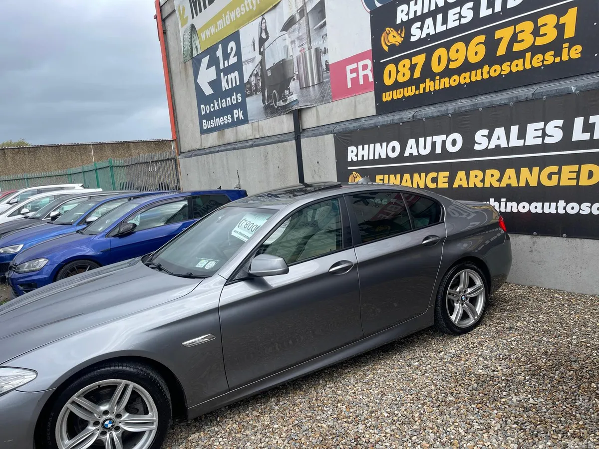 BMW 5-Series Saloon, Diesel, 2012, Grey