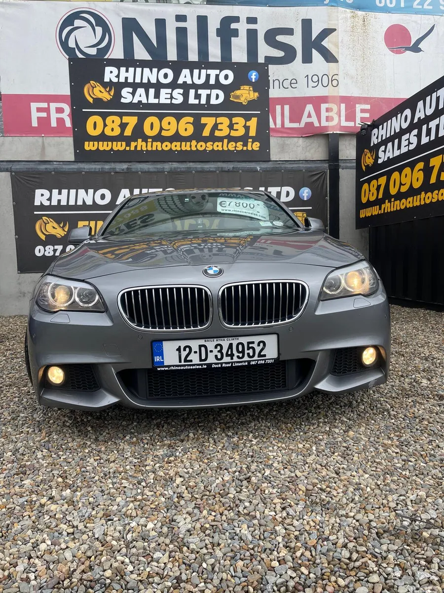 BMW 5-Series Saloon, Diesel, 2012, Grey