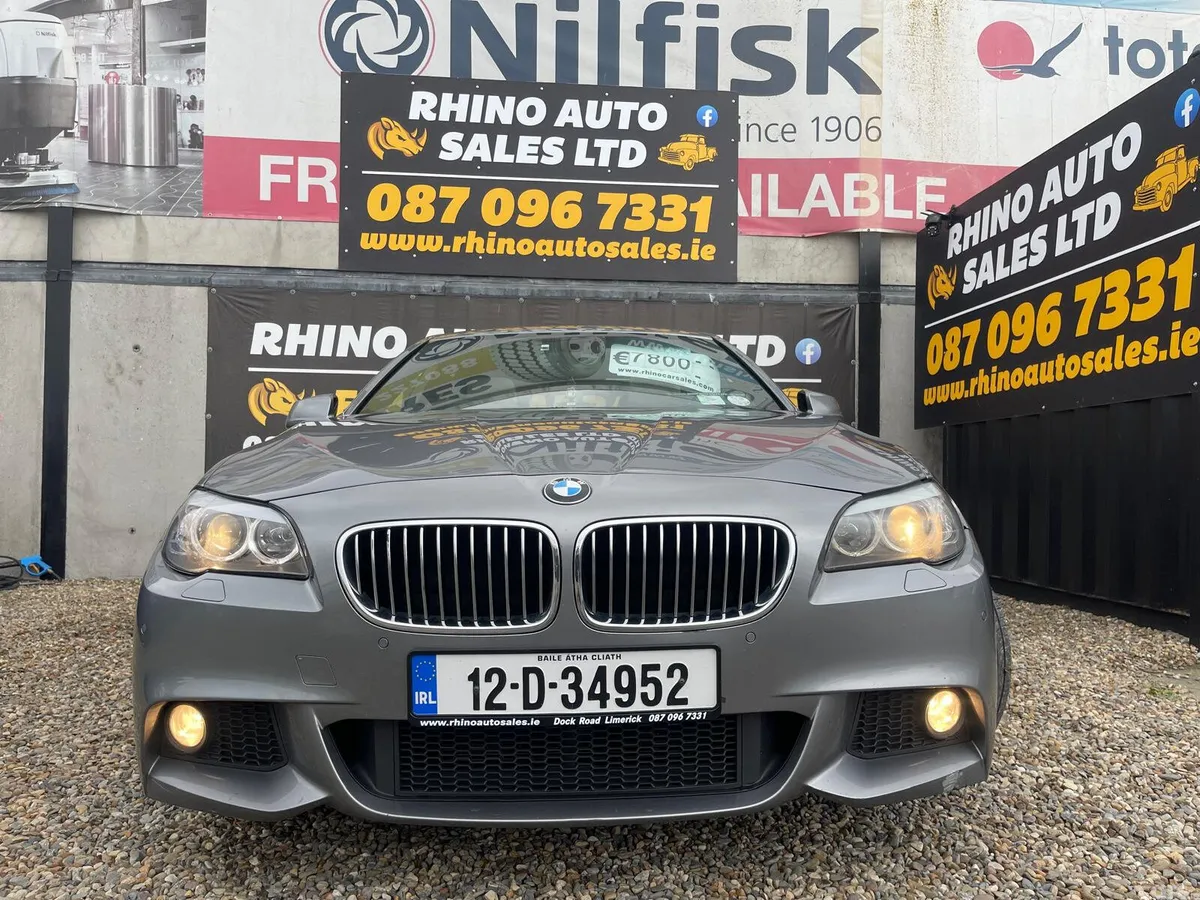 BMW 5-Series Saloon, Diesel, 2012, Grey