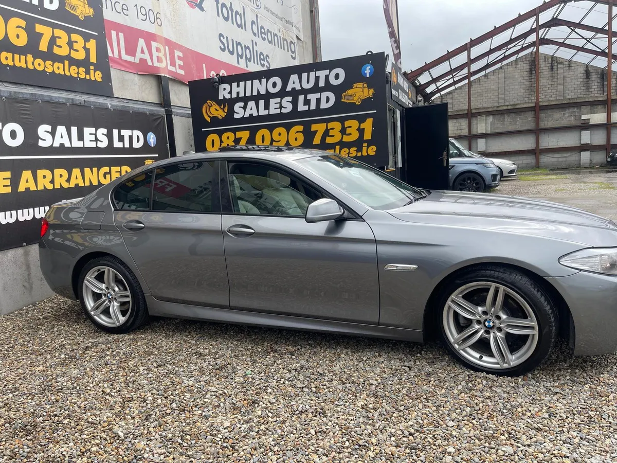 BMW 5-Series Saloon, Diesel, 2012, Grey