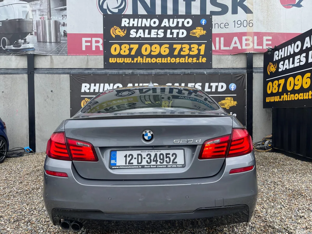 BMW 5-Series Saloon, Diesel, 2012, Grey