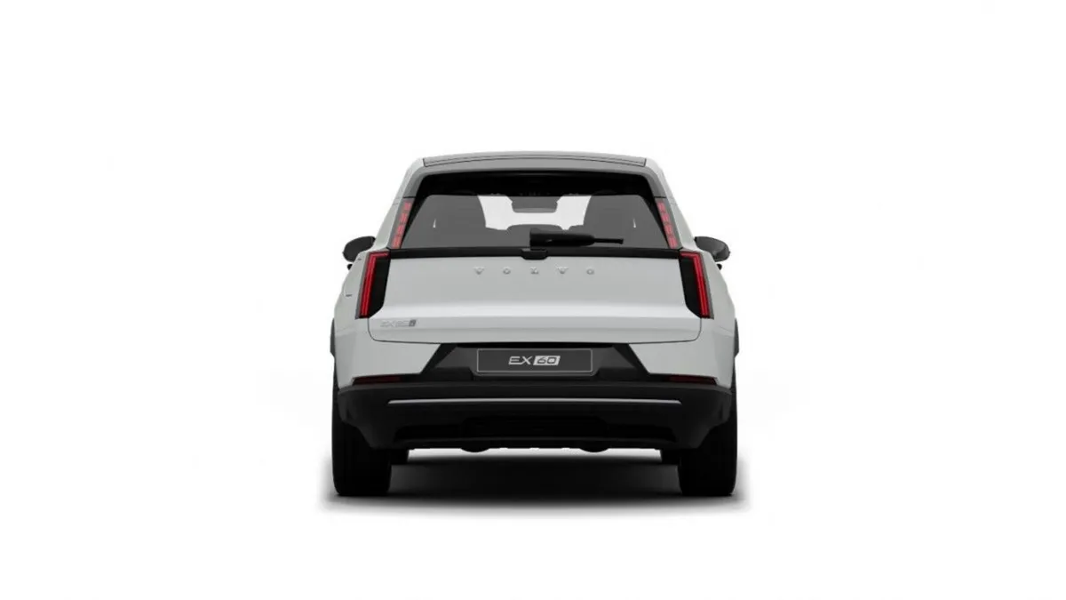 Volvo EX60 SUV, Electric, 2027, White