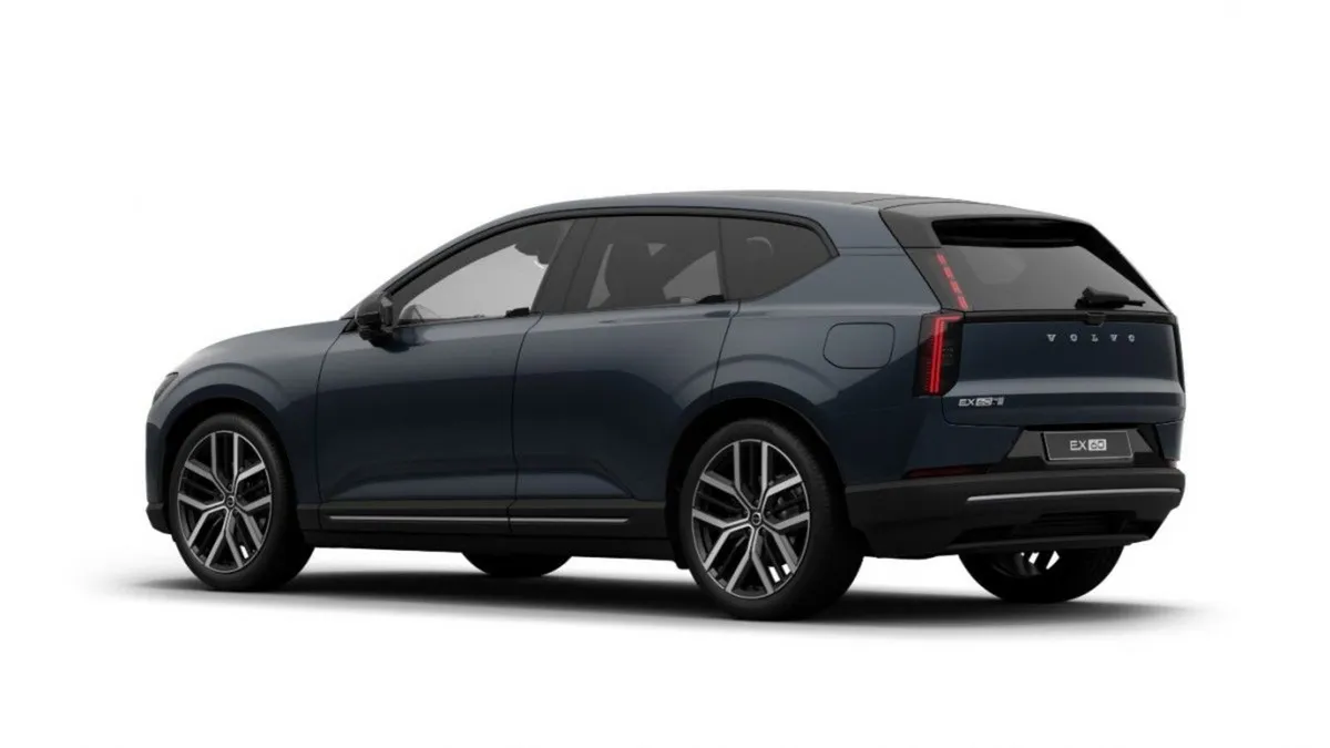 Volvo EX60 SUV, Electric, 2027, Blue