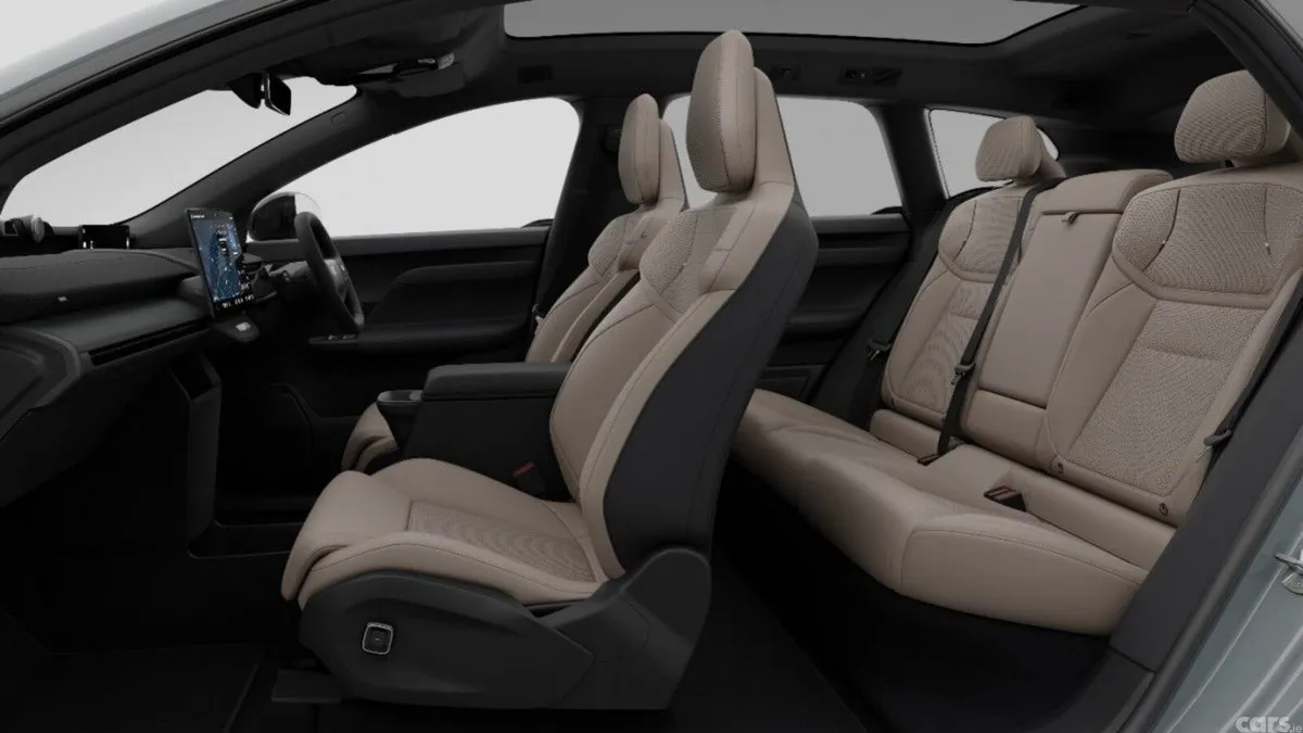 Volvo EX60 SUV, Electric, 2027, Blue