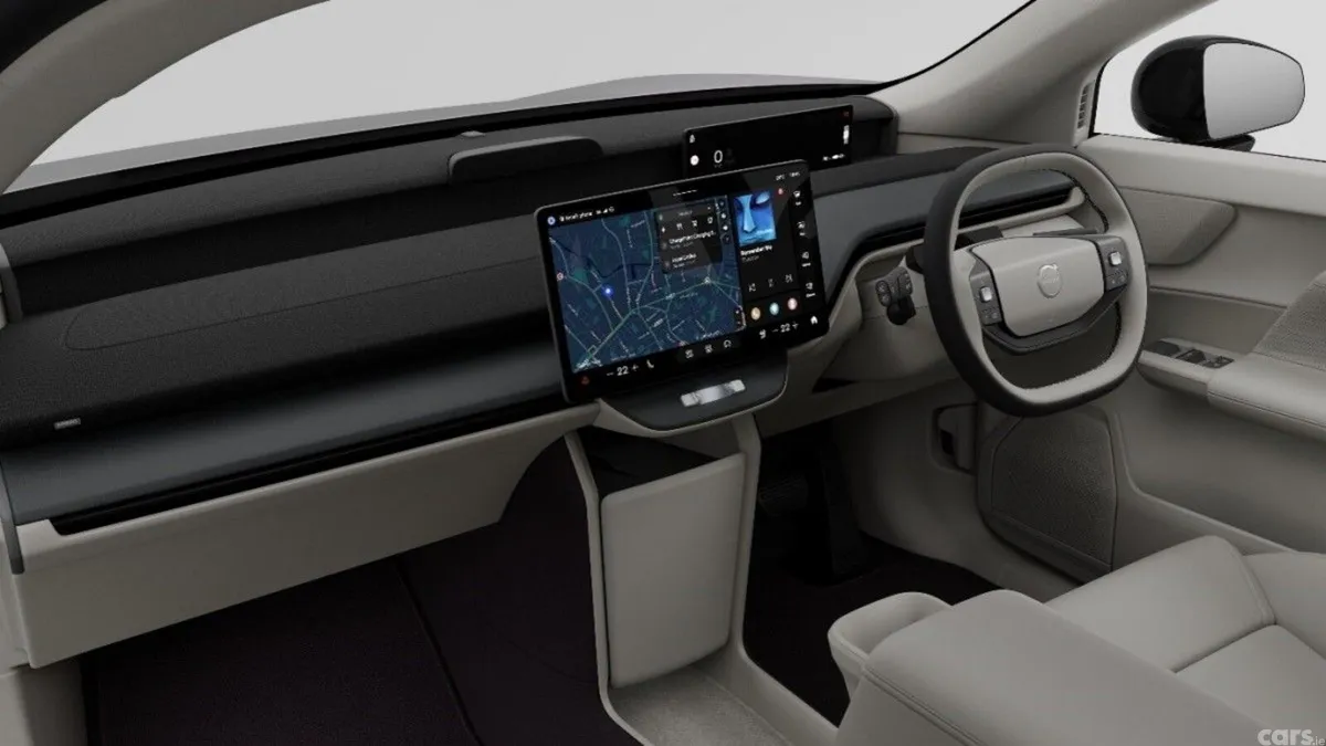 Volvo EX60 SUV, Electric, 2027, Grey