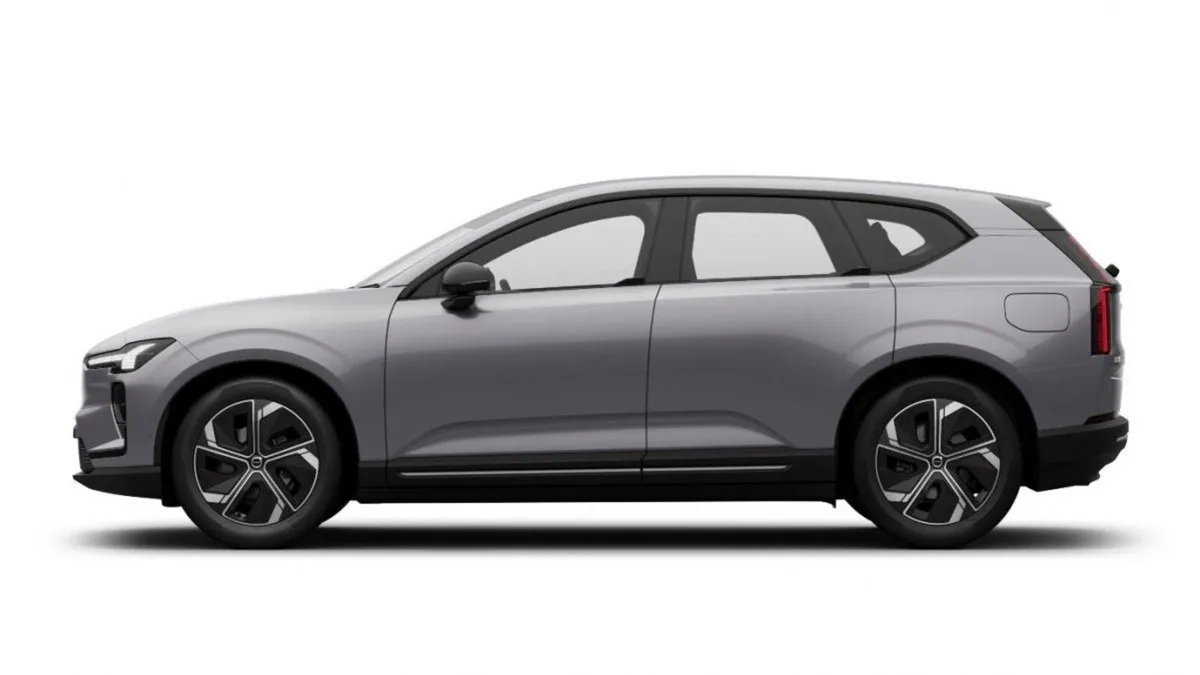 Volvo EX60 SUV, Electric, 2027, Silver