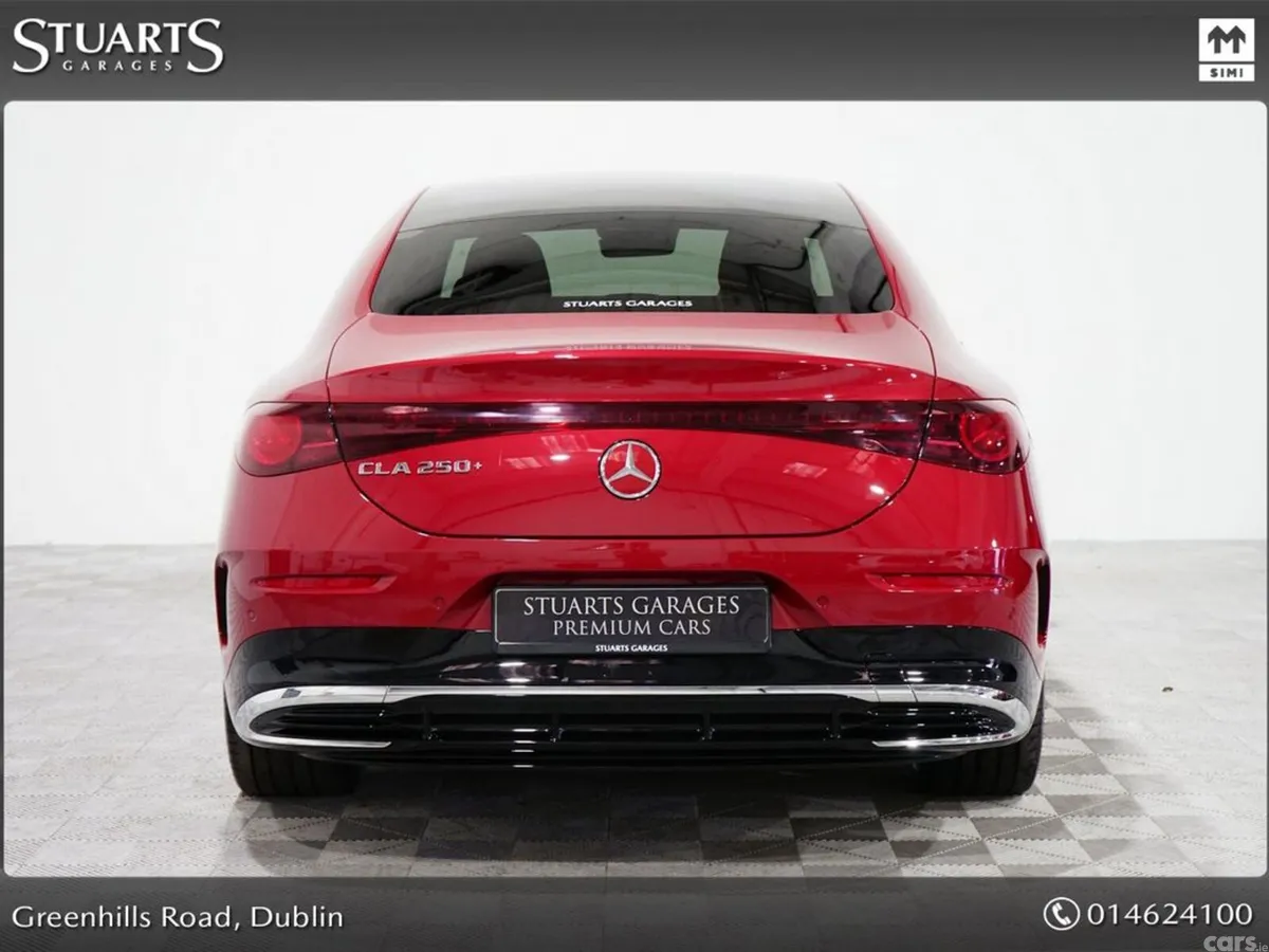 Mercedes-Benz CLA Saloon, Electric, 2026, Red