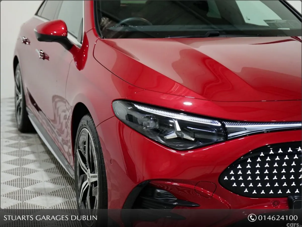 Mercedes-Benz CLA Saloon, Electric, 2026, Red