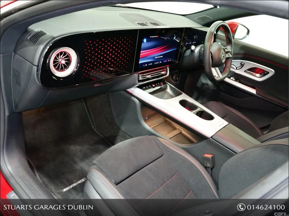 Mercedes-Benz CLA Saloon, Electric, 2026, Red
