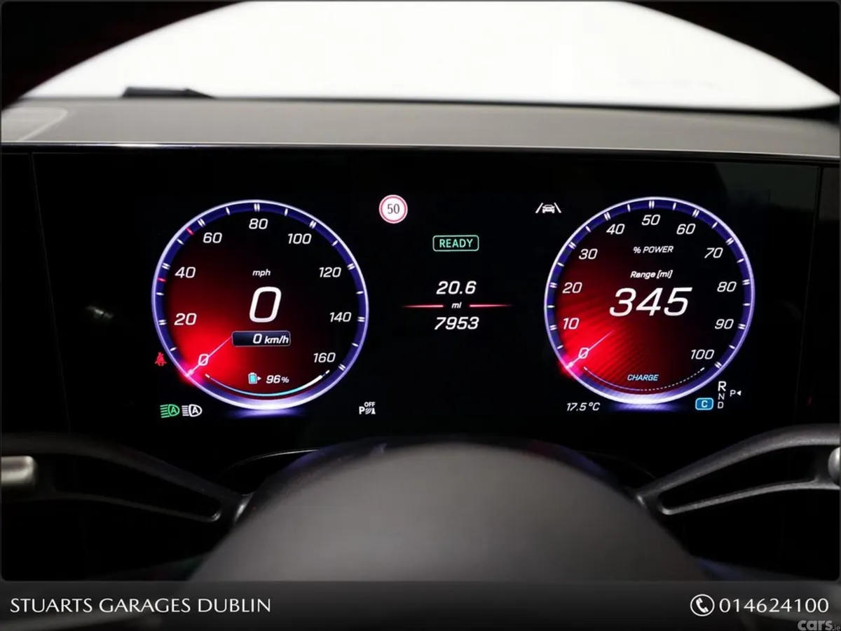 Mercedes-Benz CLA Saloon, Electric, 2026, Red