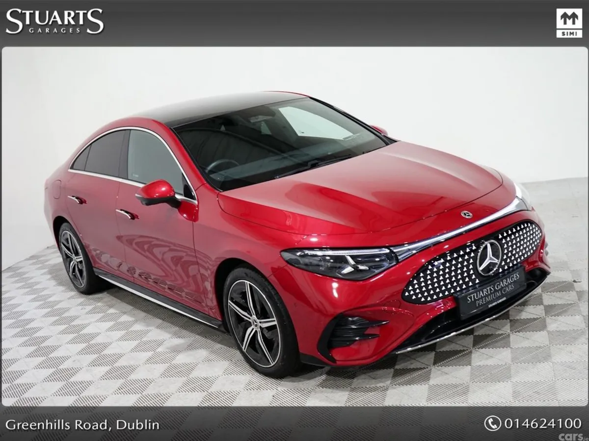 Mercedes-Benz CLA Saloon, Electric, 2026, Red