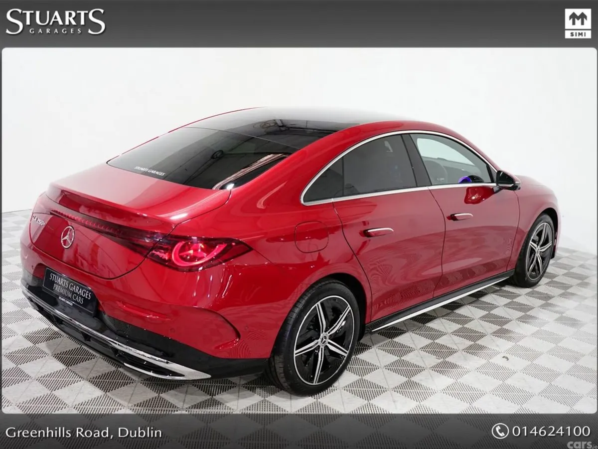 Mercedes-Benz CLA Saloon, Electric, 2026, Red