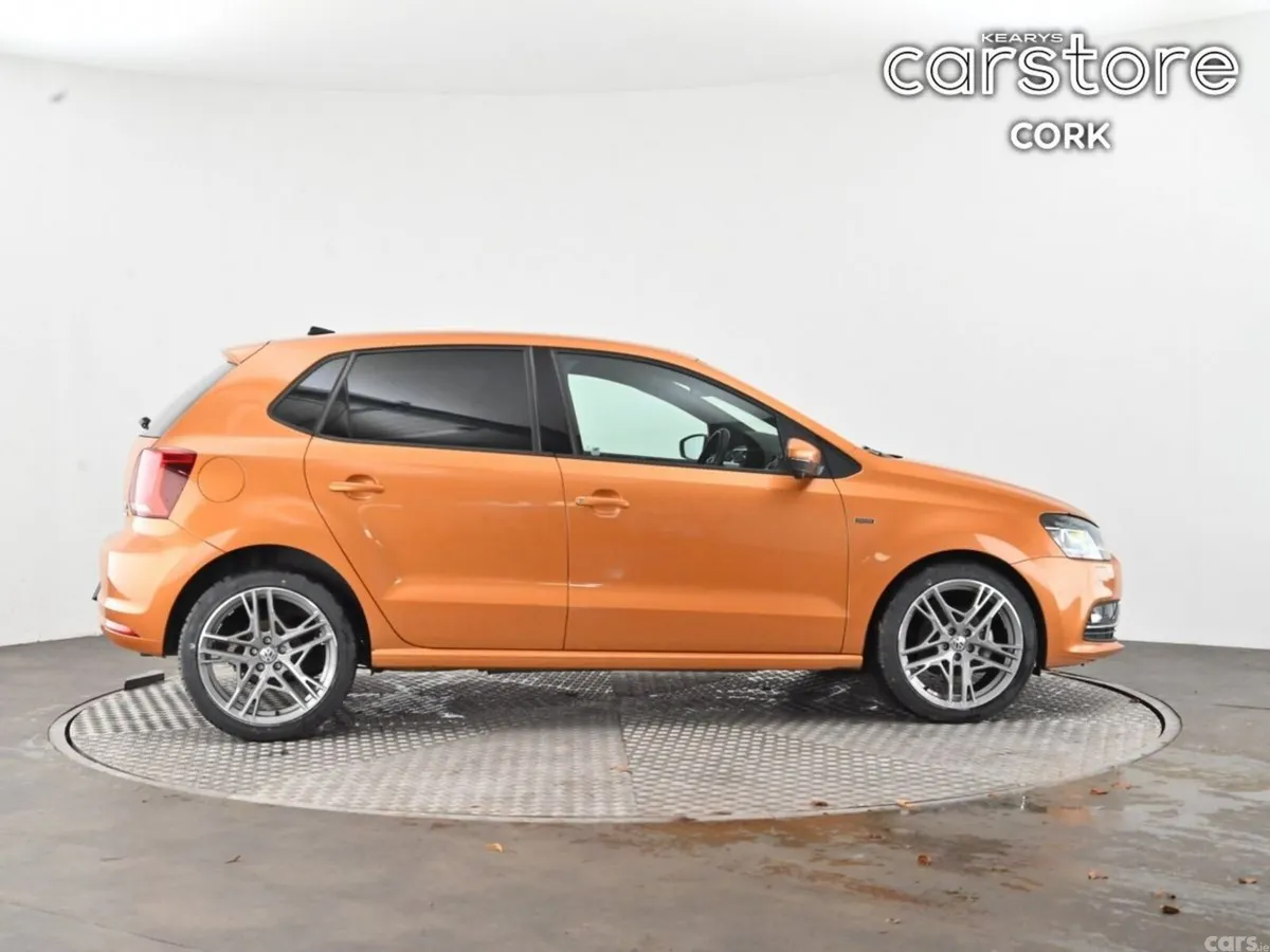 Volkswagen Polo Hatchback, Petrol, 2017, Orange