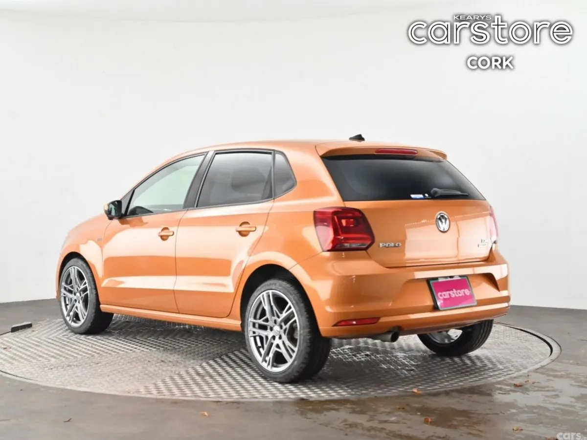 Volkswagen Polo Hatchback, Petrol, 2017, Orange
