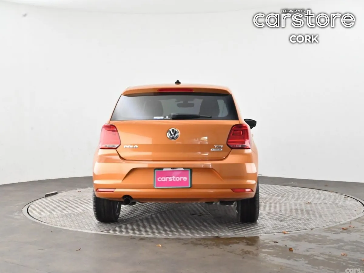 Volkswagen Polo Hatchback, Petrol, 2017, Orange