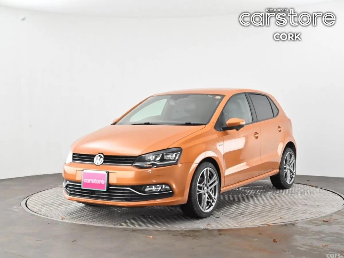 Volkswagen Polo Hatchback, Petrol, 2017, Orange