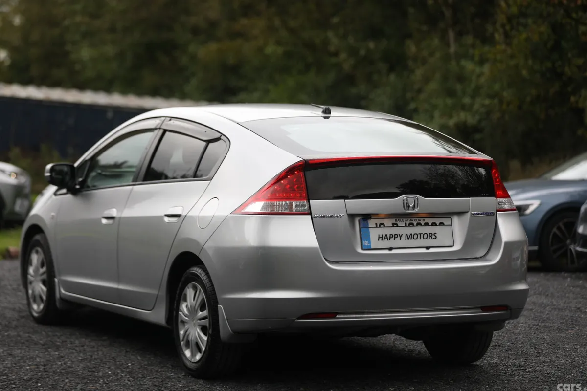 Honda Insight Saloon, Petrol Hybrid, 2010, Silver