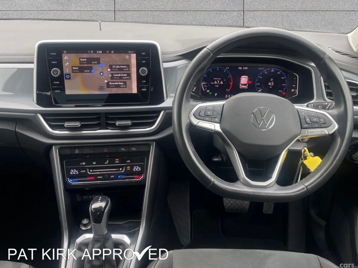 Volkswagen T-Roc Hatchback, Petrol, 2023, Silver
