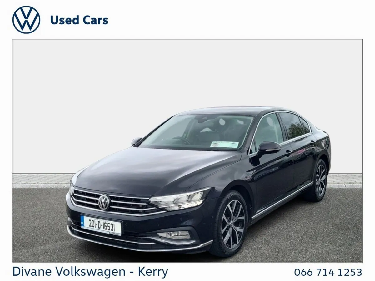 Volkswagen Passat Saloon, Diesel, 2020, Black