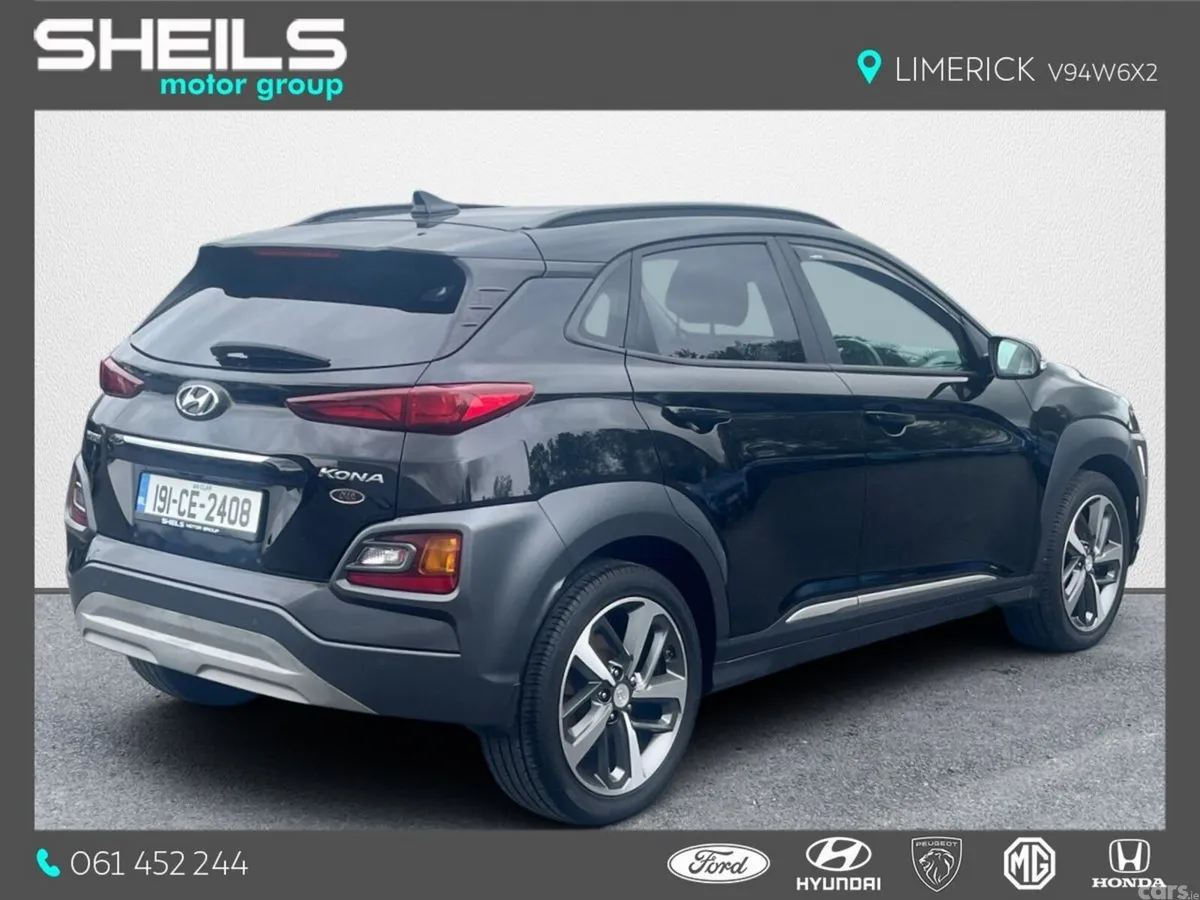 Hyundai KONA Hatchback, Petrol, 2019, Black