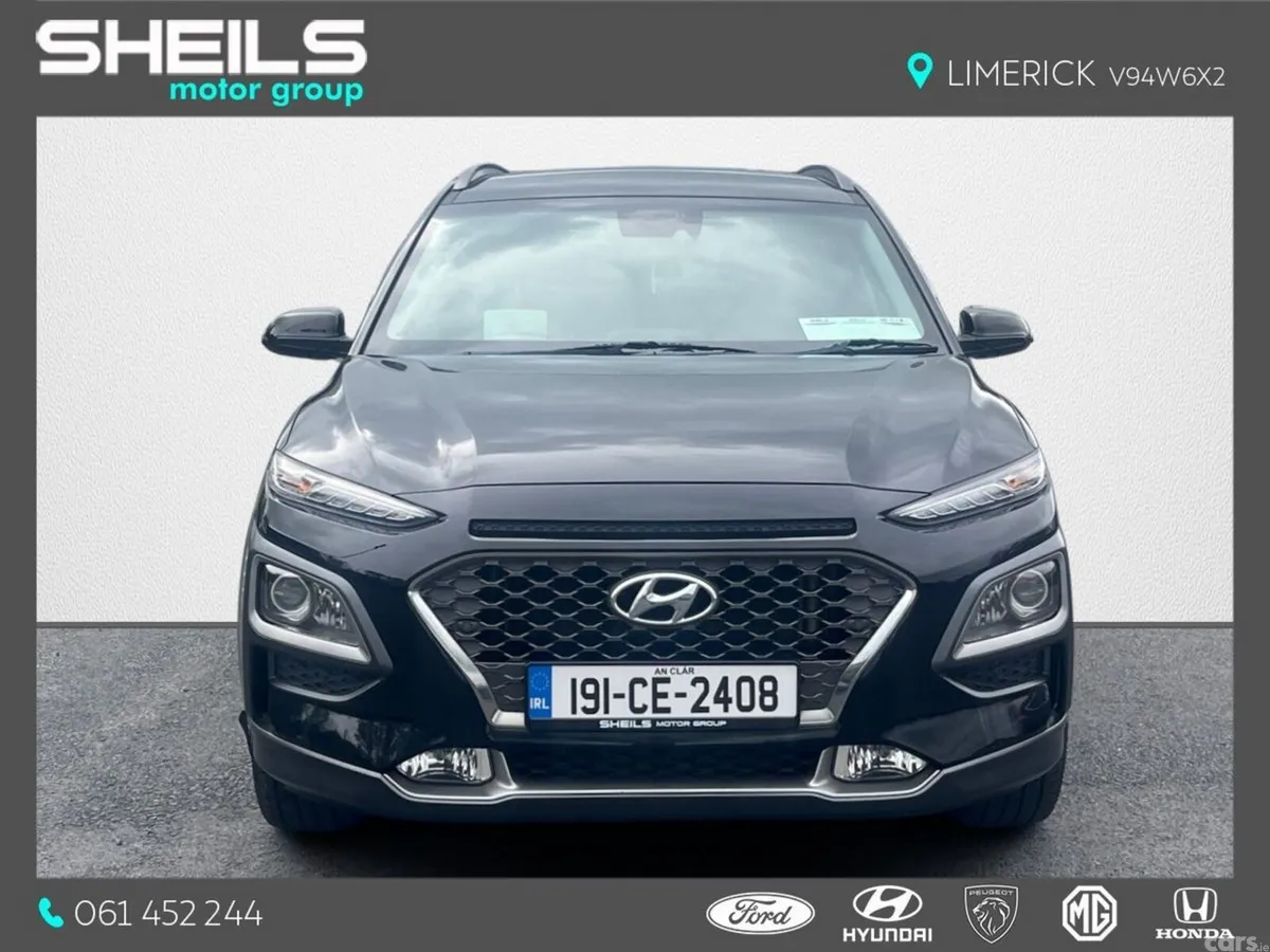 Hyundai KONA Hatchback, Petrol, 2019, Black