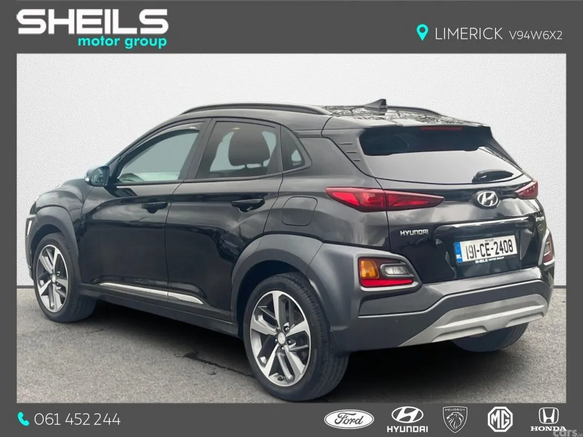 Hyundai KONA Hatchback, Petrol, 2019, Black
